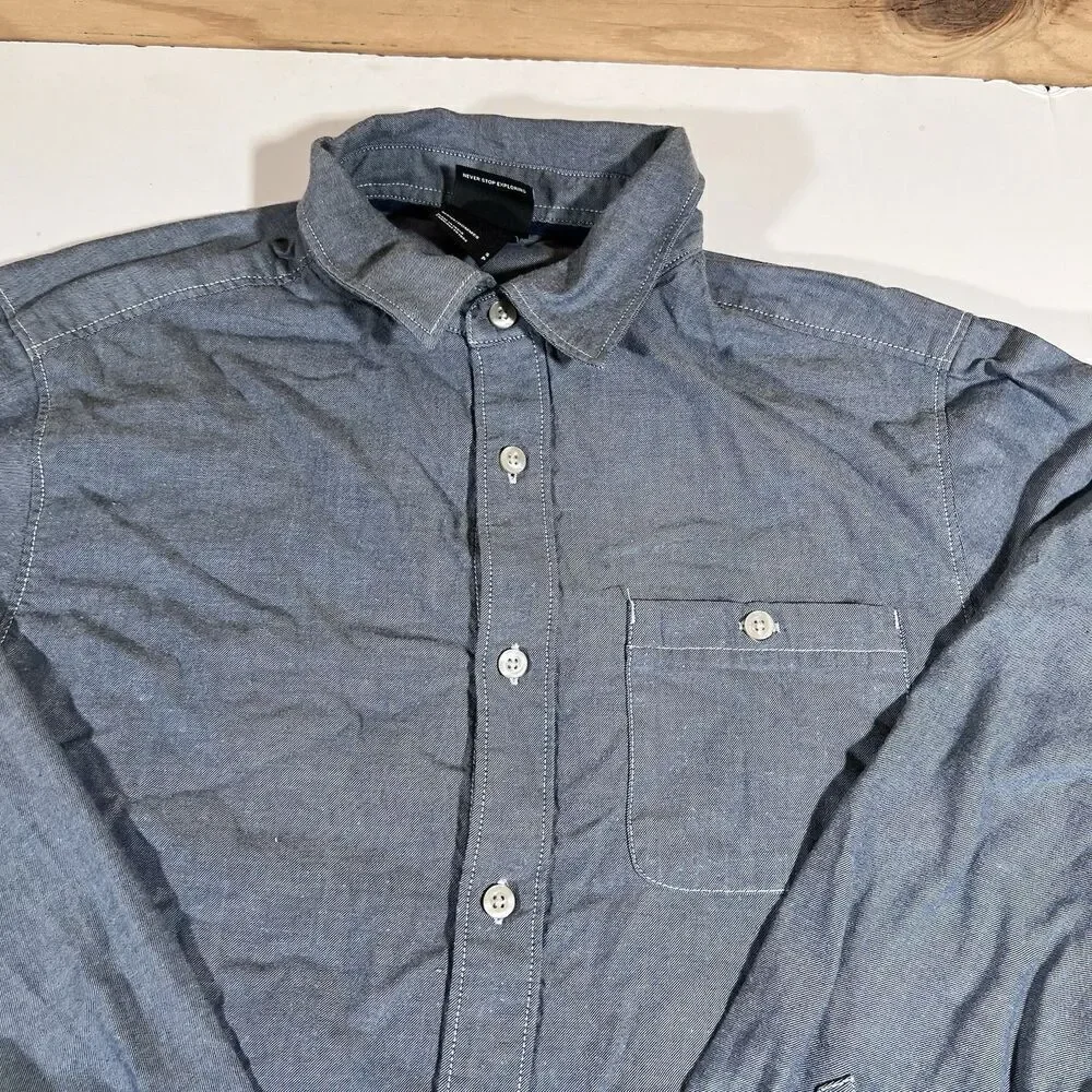 The North Face Button Down Long Sleeve Pocket Shirt Men's Size Small